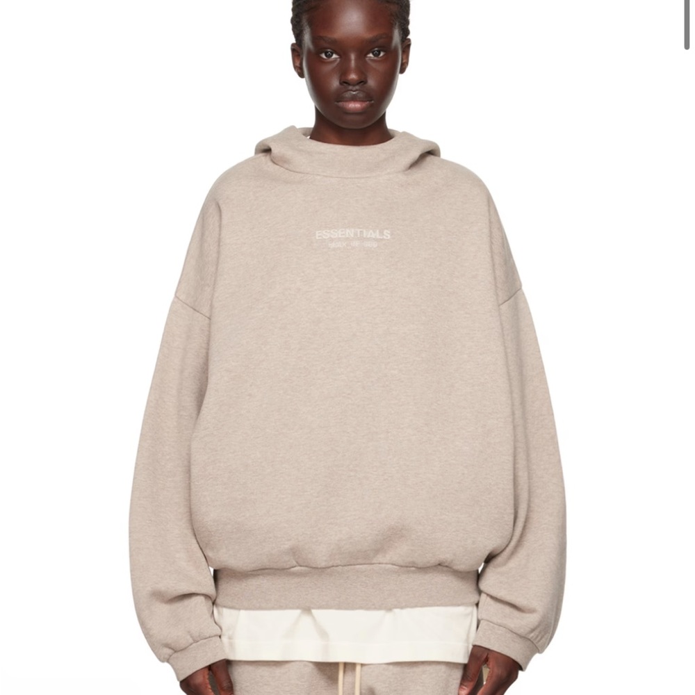 Essentials Beige Sweatshirt